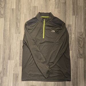 The North Face Men's Olive and Black Performance Jacket